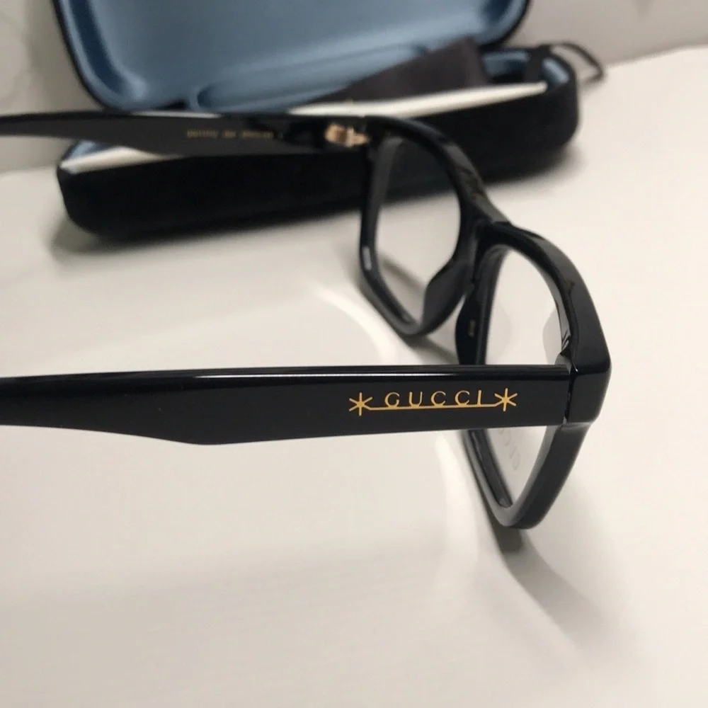 Luxury New Authentic Gucci GG1177O 004 Eyeglasses
